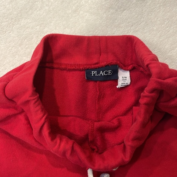 Kids Red Shorts - Picture 2 of 3